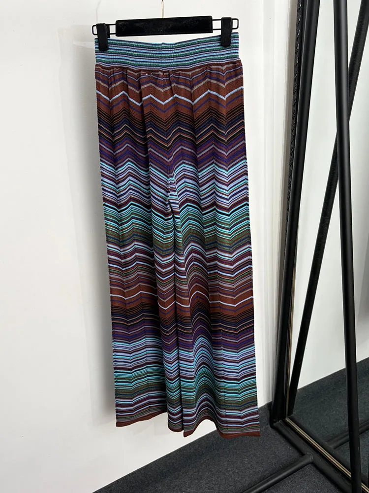 Designer Autumn Knitwear Pants Women's