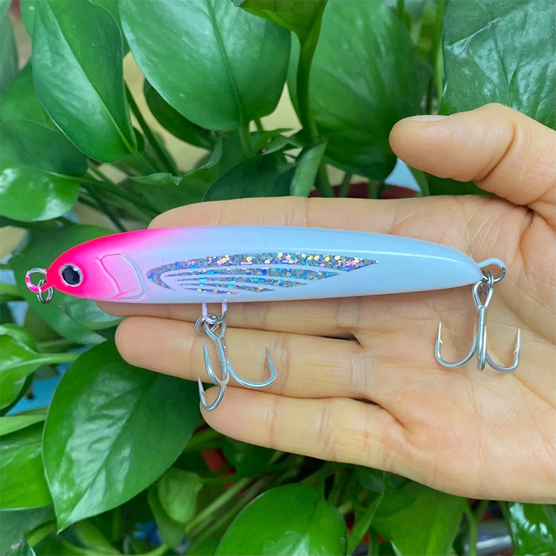 Imagem -03 - Sinking Lápis Fishing Lure Grupo Stickbait Wobblers Isca de Peixe Marinho Seabass Atum 105 mm 39g 25 Pcs 9221