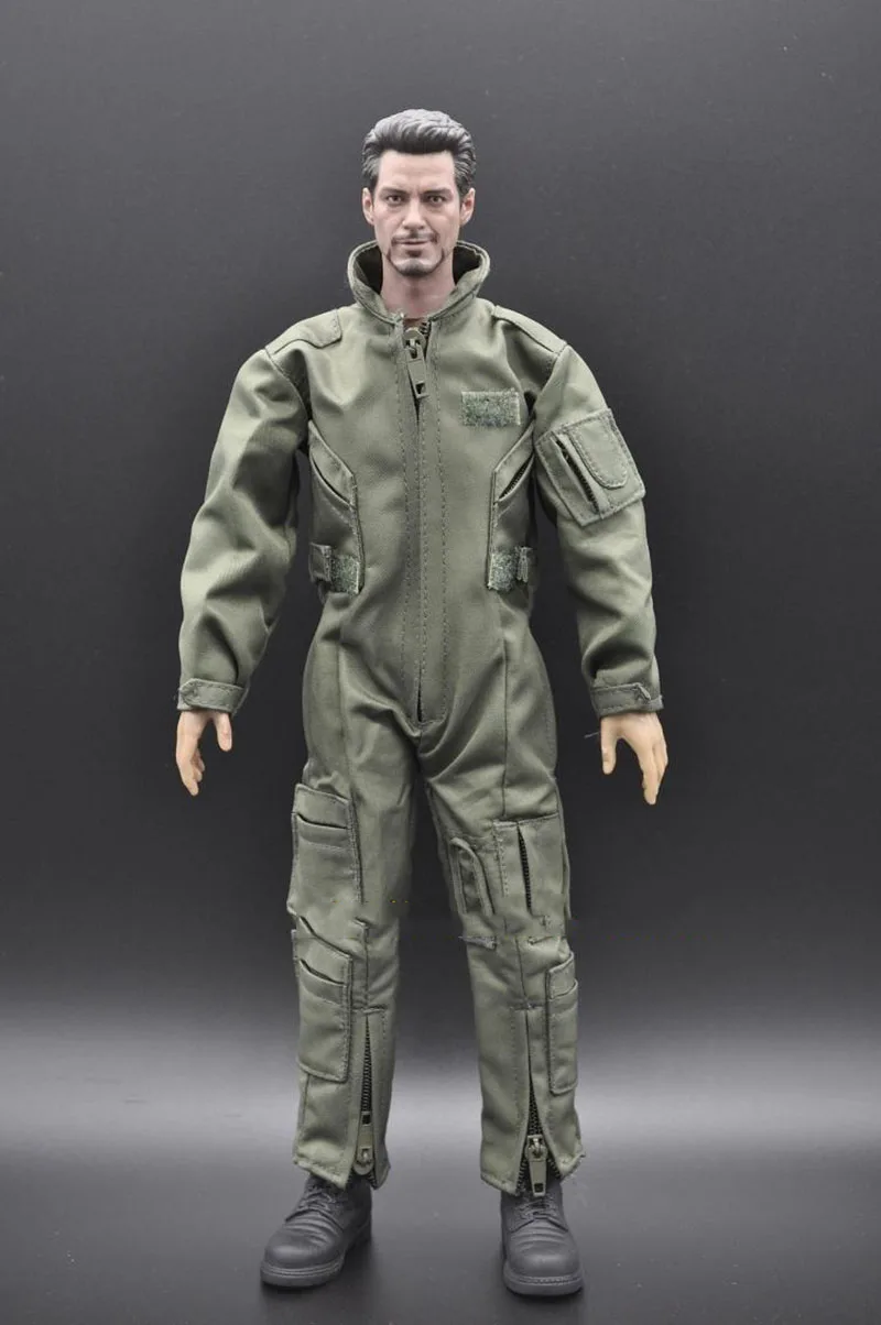 1/6 männlichen Soldat Luftwaffe Militär Uniform Kleidung Kampf Camouflage Anzug Shirts Cargo Hosen Weste Für 12 "Action-figur körper