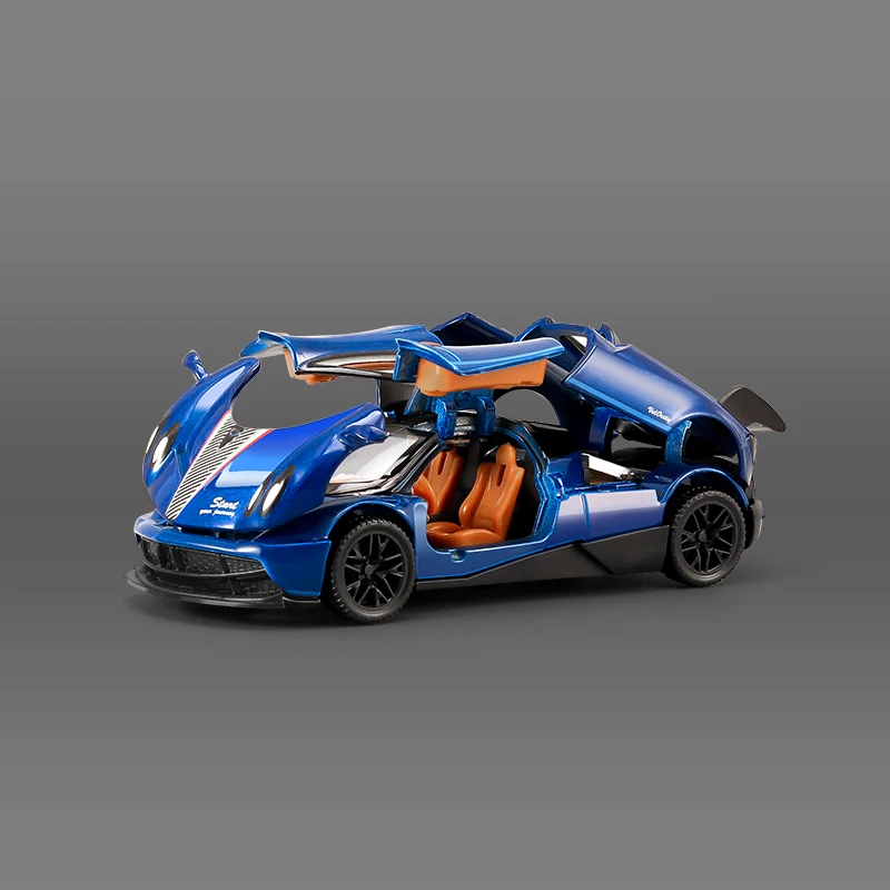 1/43 AE86 ZONDA R نموذج سيارة لتقوم بها بنفسك تعديل سيارة لعبة معدنية يموت يلقي انزلاق إلى الأمام الأولاد هدية عيد ميلاد