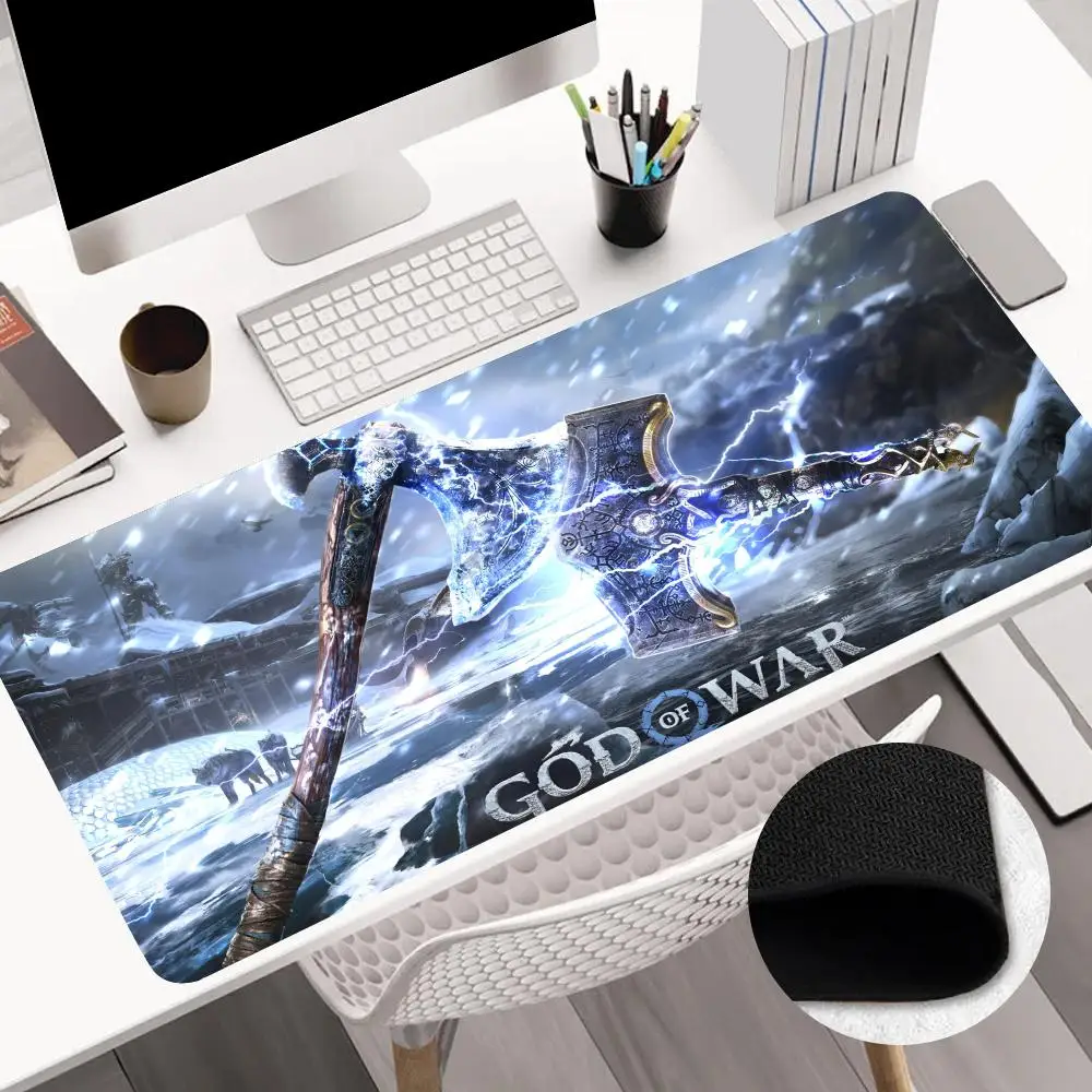 Game G-God of w-war R-Ragnaroks MINISO Mouse Pad Anime Game Mouse Pad Computer Desk Pad Office Carpet Laptop Mouse Pad