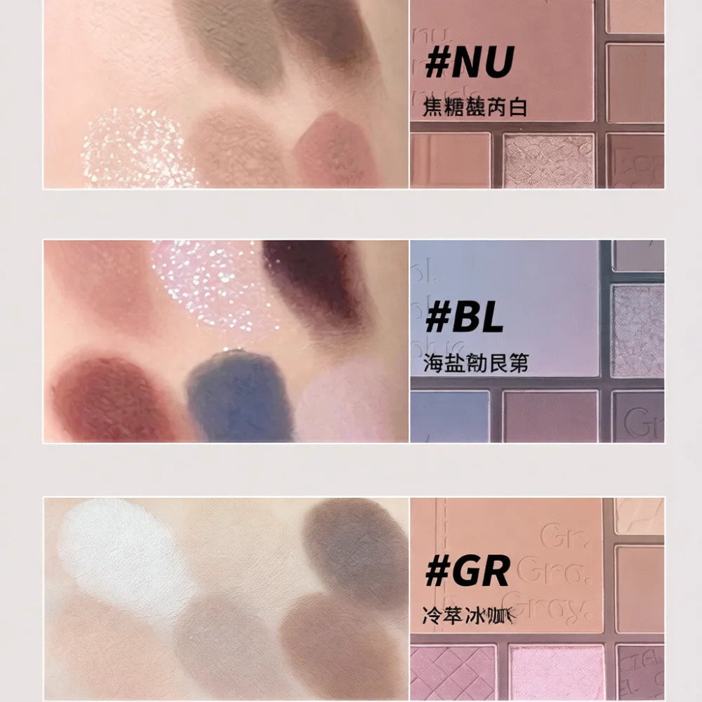 All In One Makeup Palette Matte Eyeshadow High Pigment Blush Contour Highlighter Compact Size Easy Blend Cosmetic