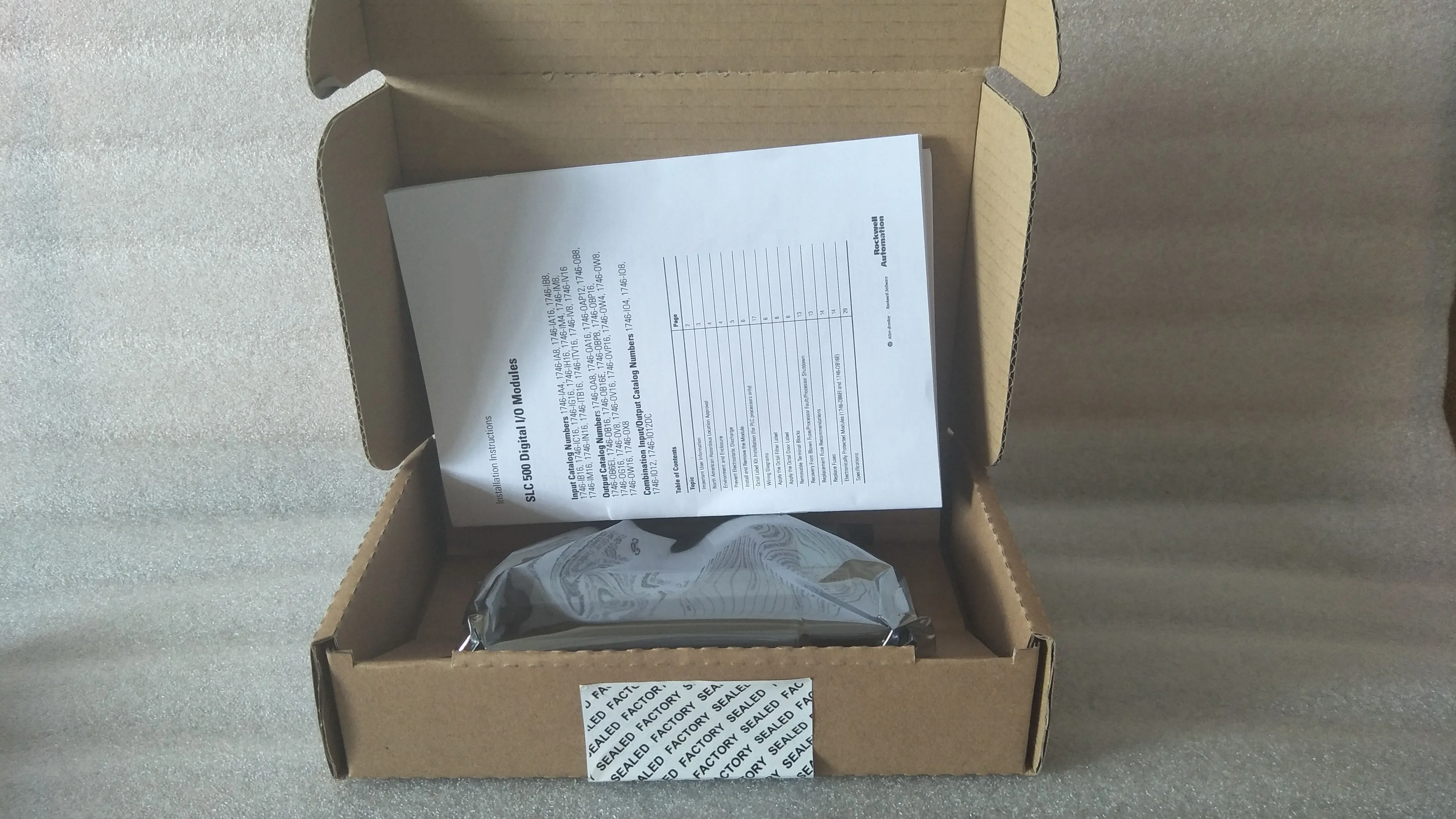 1PC New 1746-IV8 In Box Expedited Shipping One year warranty