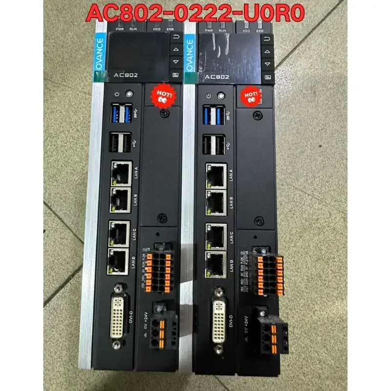 

Second-hand Inovance controller AC802-0222-U0R0 function test is normal