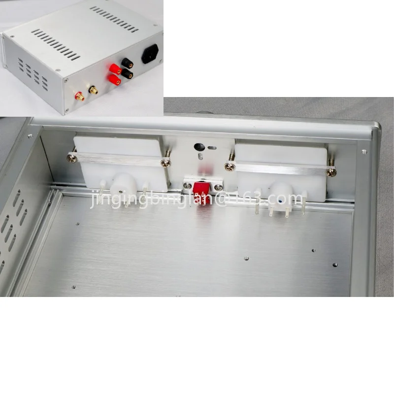 2026 factory direct sales of 2608 power amplifier chassis, double table all-aluminum alloy earam, aluminum shell, dual display