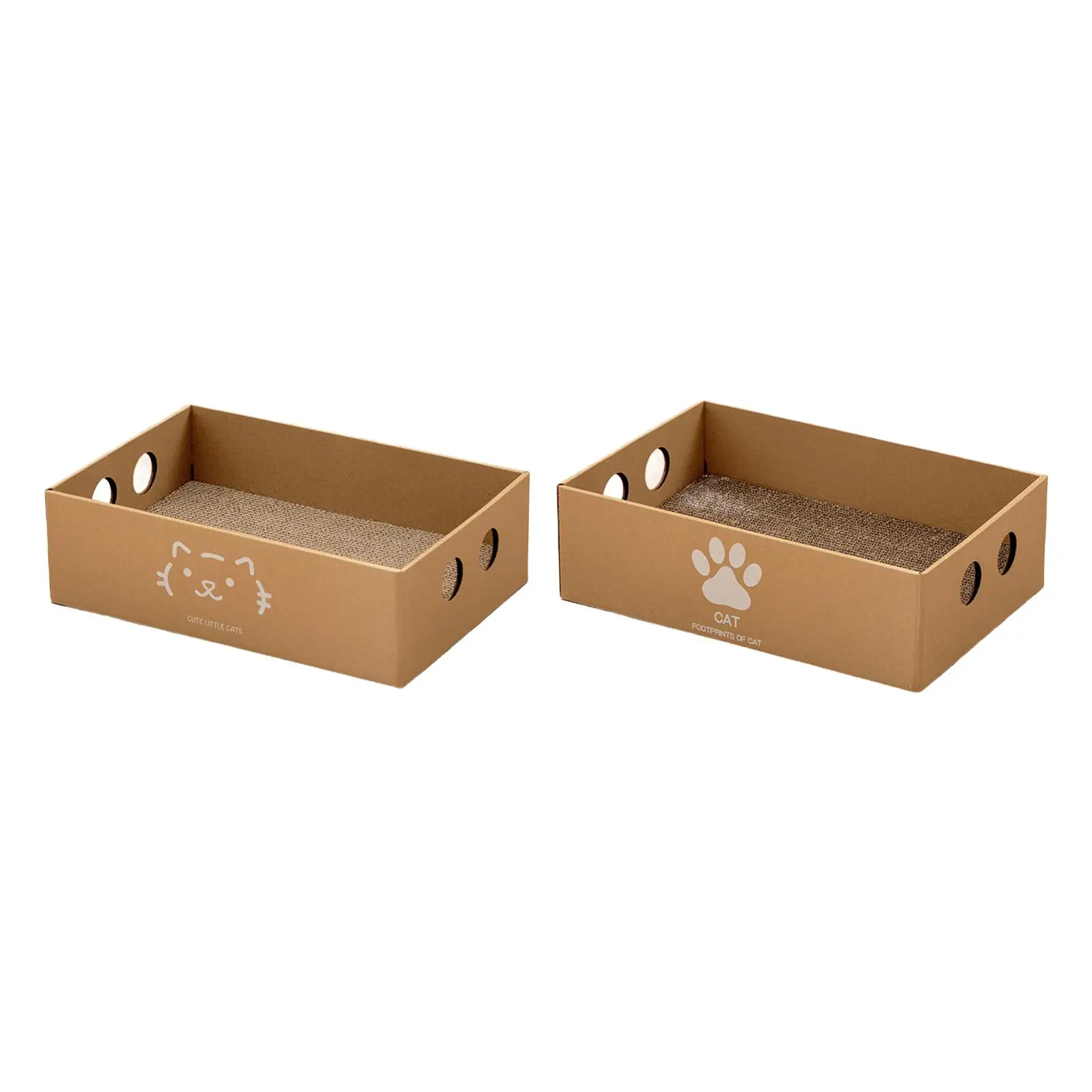 Cat Scratching Pad Sturdy Scratch Box Cat Scratching Bed Grinding Claws for Rest Play Suitable for All Ages of Cats Kittens