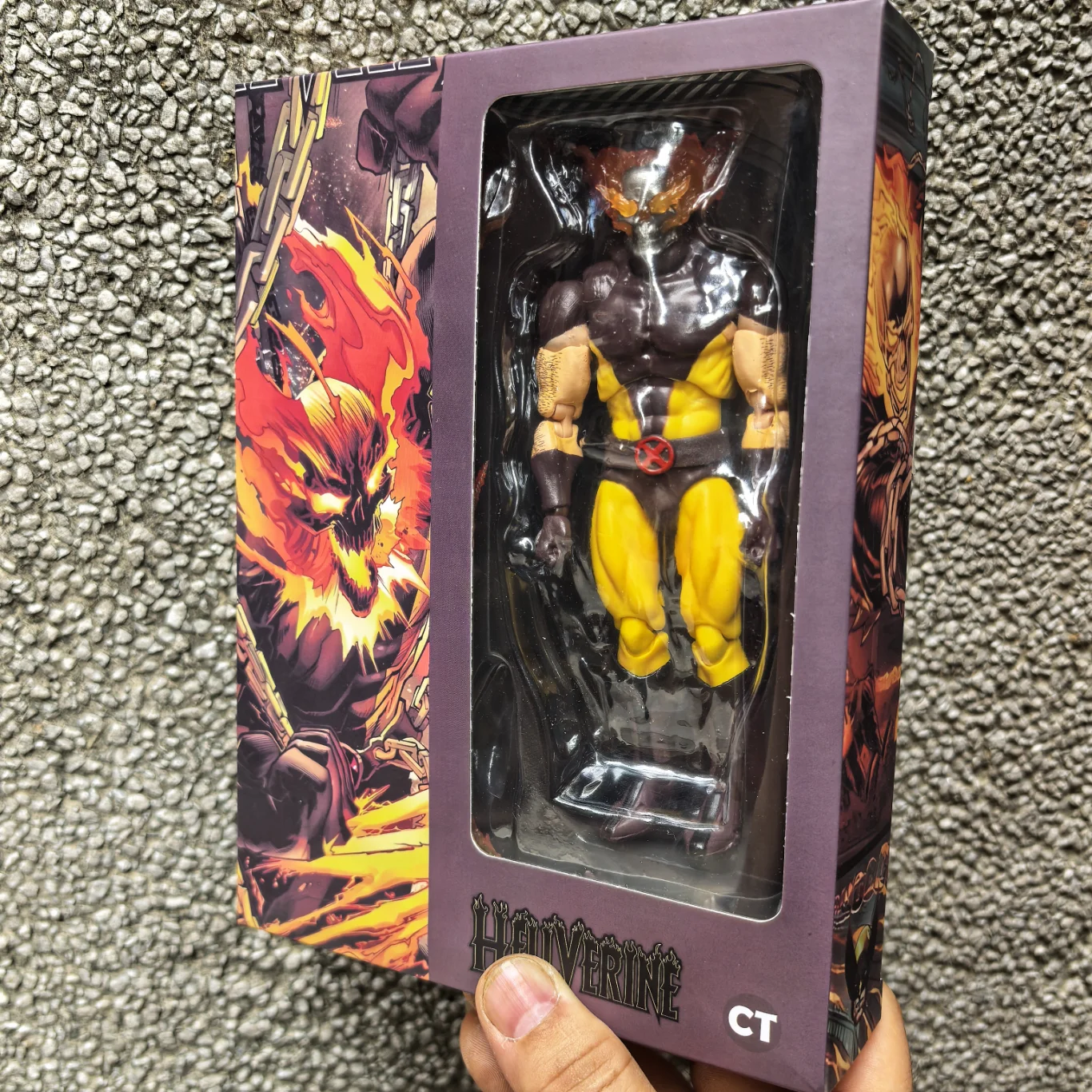 In Voorraad Ct Speelgoed Wolverine Hellverine Figuren Hot Mafex Action Figure Anime Beeldje Standbeeld Aangepaste Collectie Model Kid Gift