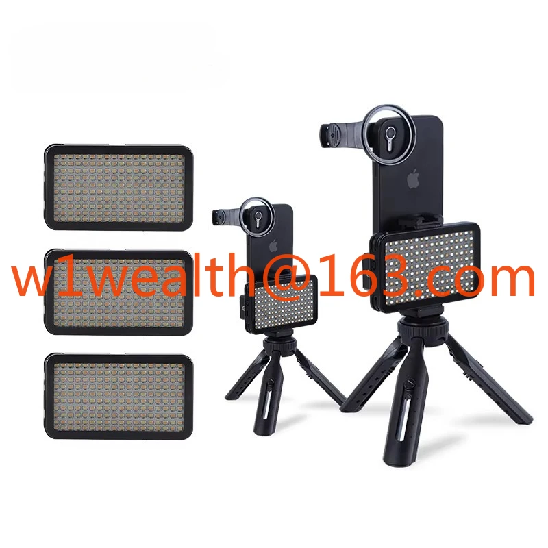 Chargement Selfie Light noir avec adaptateur à clip pour tatouage de lumière de remplissage