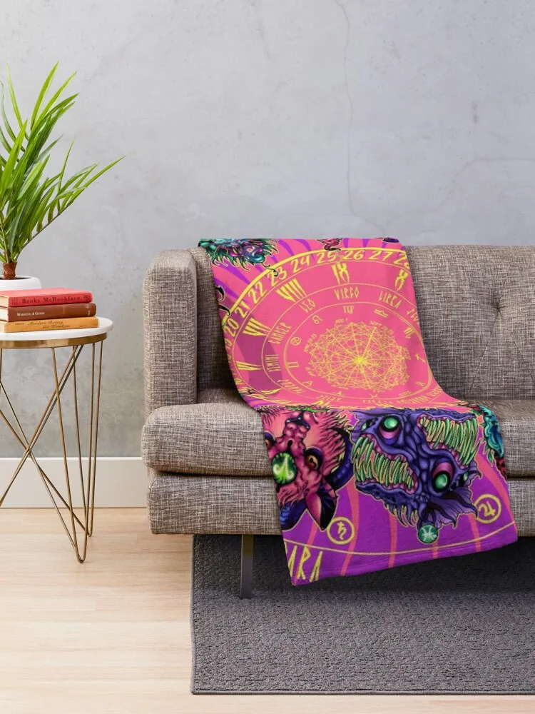 Micah Souza's Zodiac Throw Blanket christmas gifts Soft Big blankets ands Personalized Gift Blankets