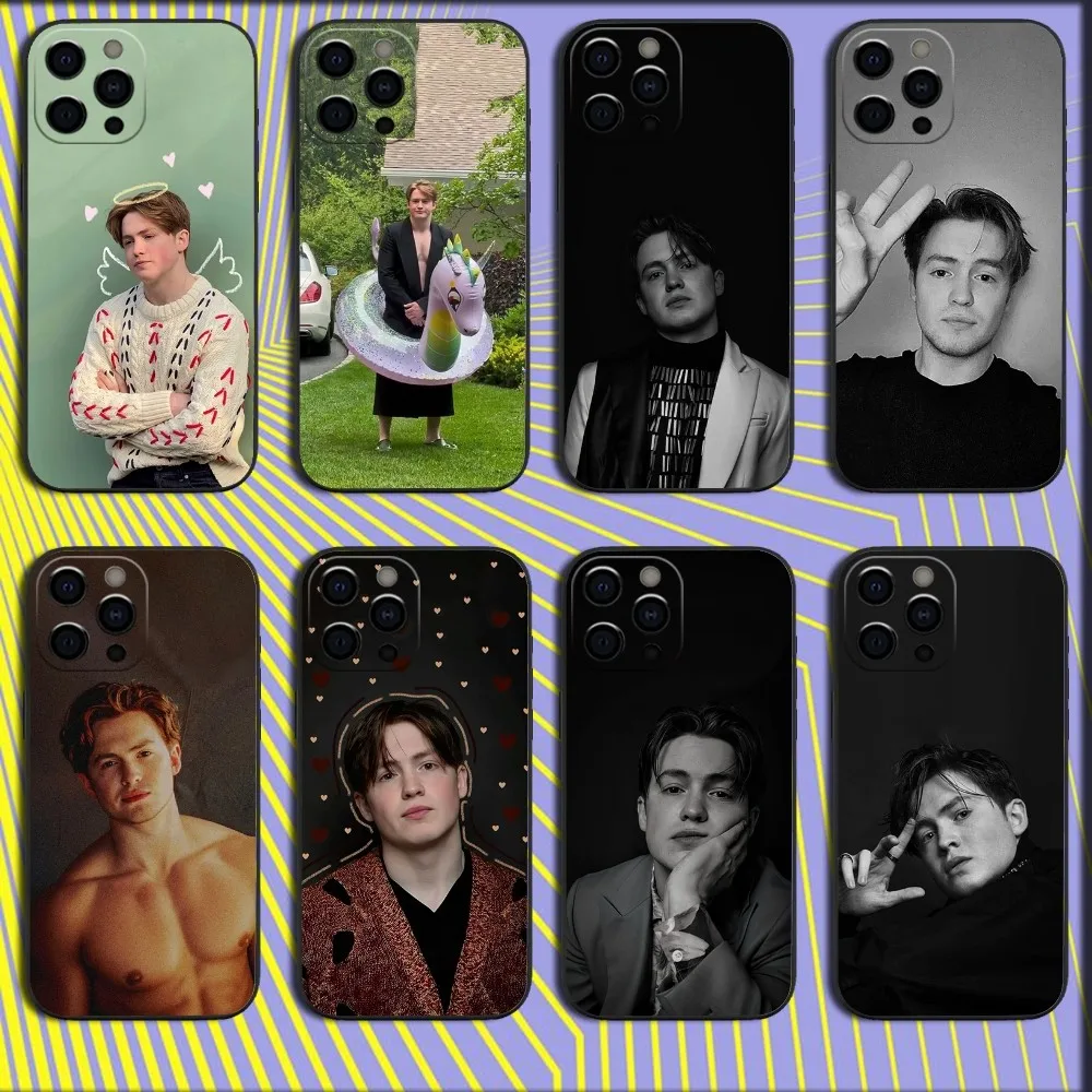 Actor Kit C-Connor Phone Case For iPhone 16,15,14,13,12,11,Pro,X,XS,Max,XR,Plus,Mini Soft Black Cover