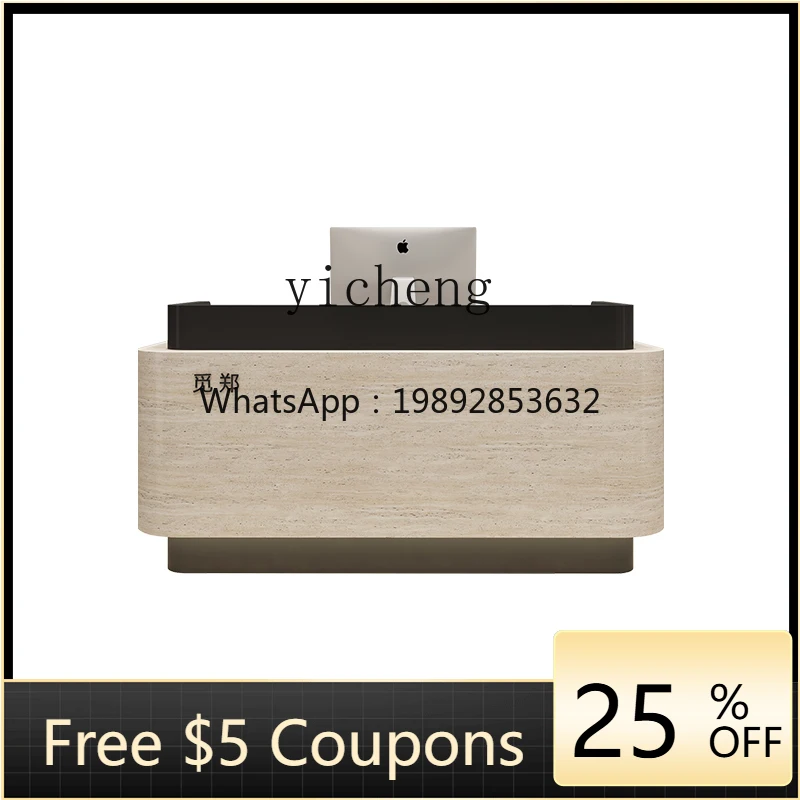 

DF arc bar clothing store small counter simple modern barber shop beauty salon front desk reception