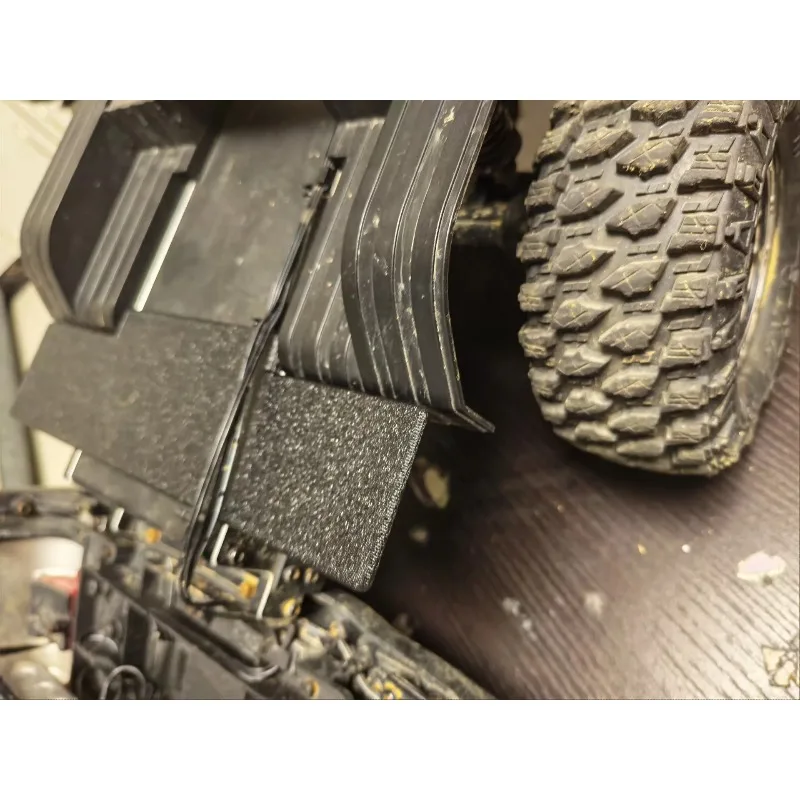 3D Printed Plug-and-Play Dust Cover for CK5812 1/7 RC Rock Crawler – Wide Shield Design, No Drilling, Perfect Fit.Lightweight