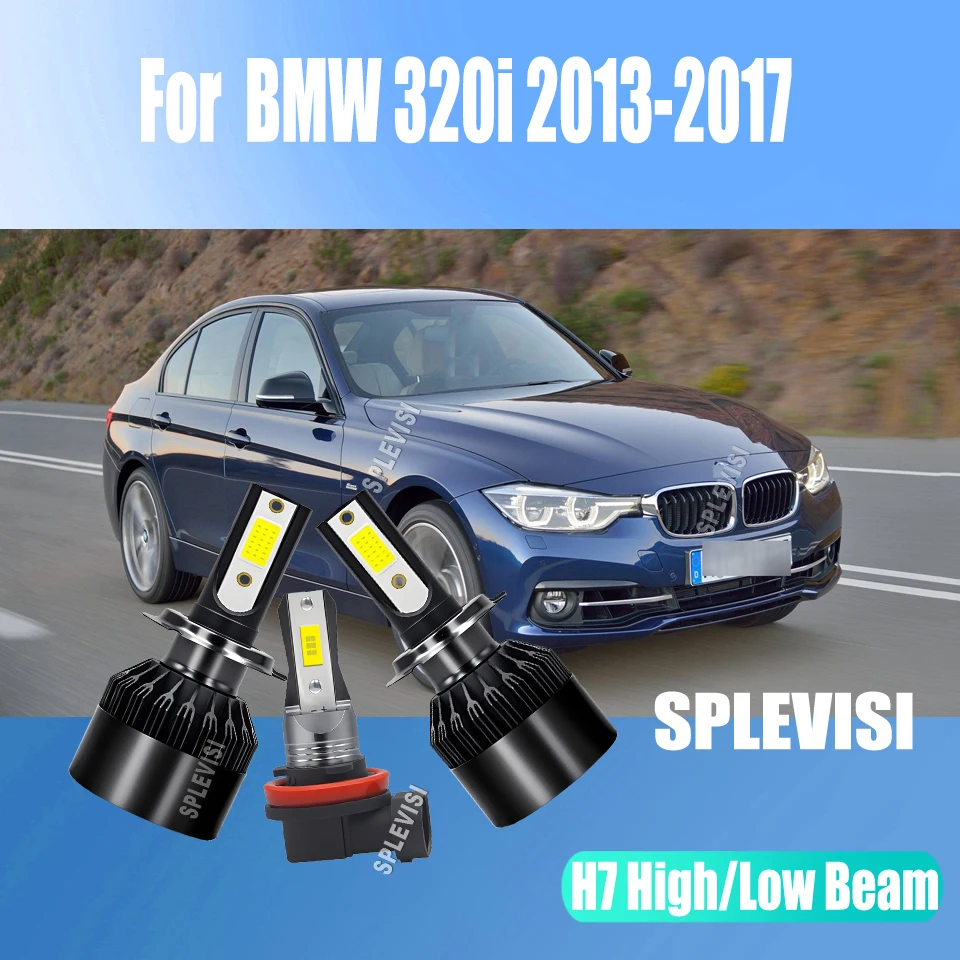

H7 477 H11 LED Headlight Fog Bulbs - Precision-Engineered for Perfect Focus & Cutoff For BMW 320i 2013 2014 2015 2016 2017