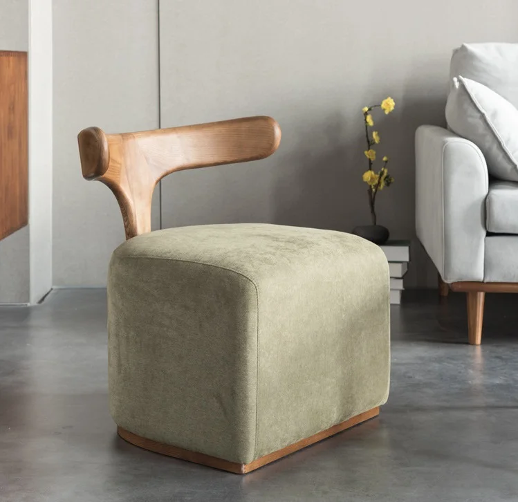 #Modern Nordic High Quality Ash Wood Frame High Density Foam Living Room Chair Lounge Chair Leisure Chair for Home