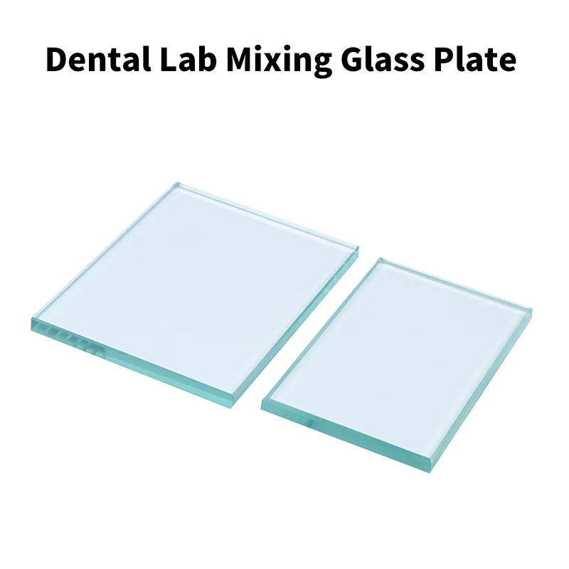 Dental Lab Mengen Glazen Plaat Board Tandheelkunde Supply Glazen Plaat Cement Poeder Glazen Plaat Tandheelkunde Apparatuur