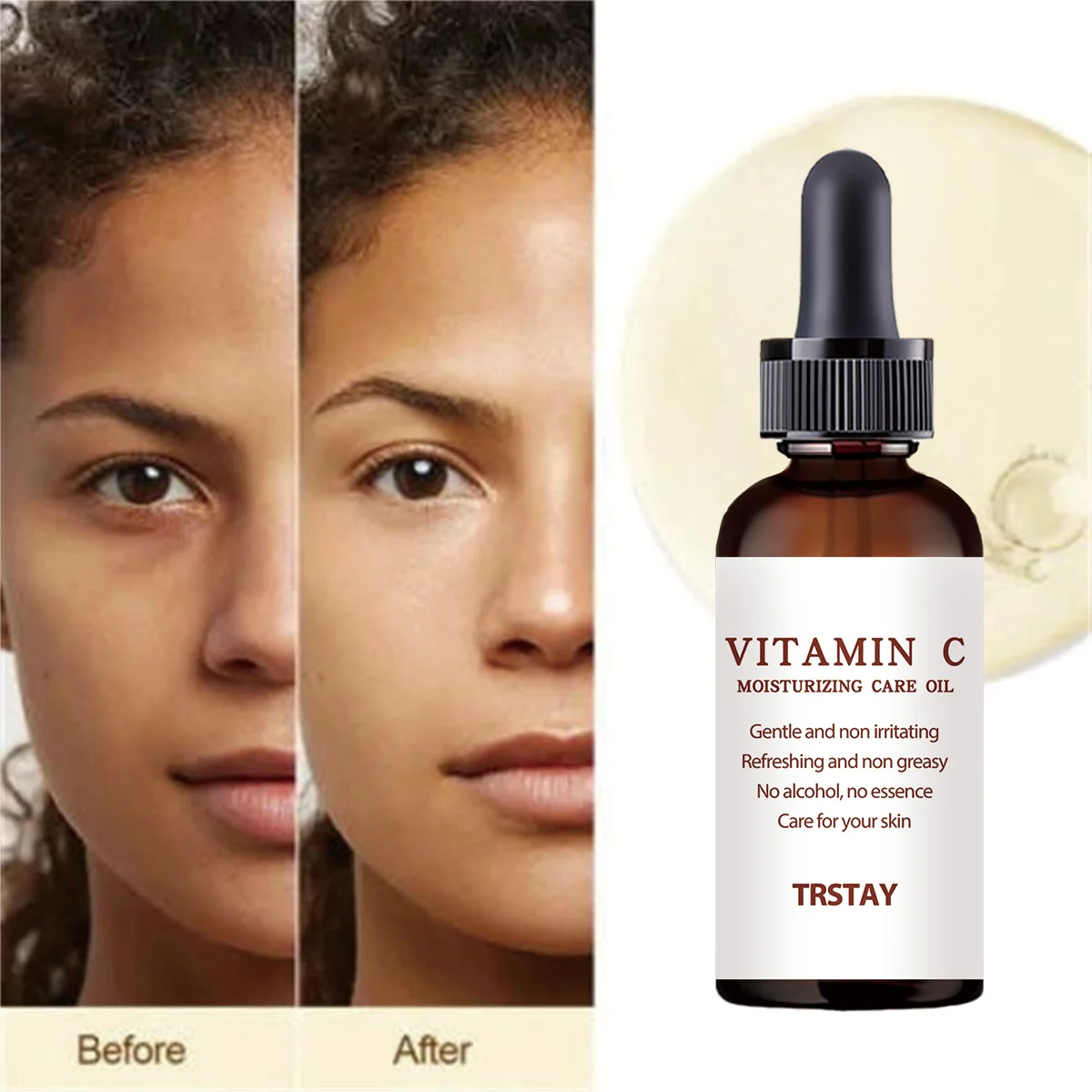 Vitamin C Radiant Oil contains various plant extracts to balance skin tone, moisturize and nourish for a long time, shining and