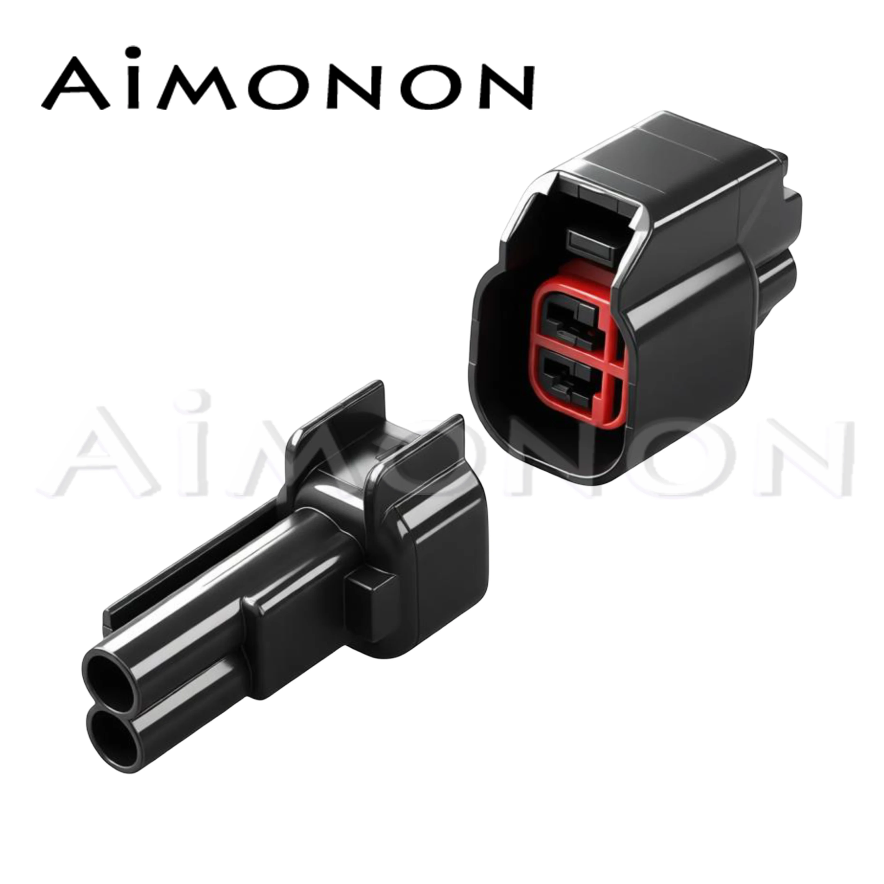 

1 Set 2 Pin Auto EV14Waterproof Methanol Fuel Injector Nozzle Connector Male Female Plug For Dodge LS2 LS3 7283-5967-30