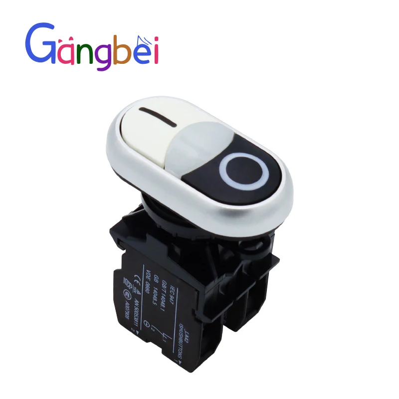 

22mm 1NO 1NC switches momentary button momentary pushbutton switch button switch Gangbei