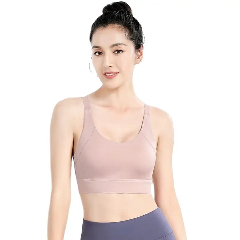 GOLDEN CAMEL Women Yoga Bras Underwear Padded Tops Underwear Gym Top Yoga Sport Bra Breathable Fitness Running Vest Clothes