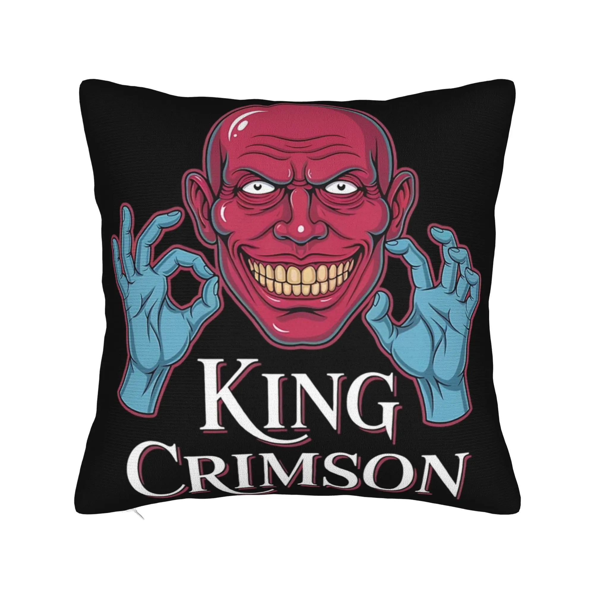 King Crimson Rock Band Pillow Covers Merch Printing Cushion Cover Gift  Pillow Case Cover Home Multi Size