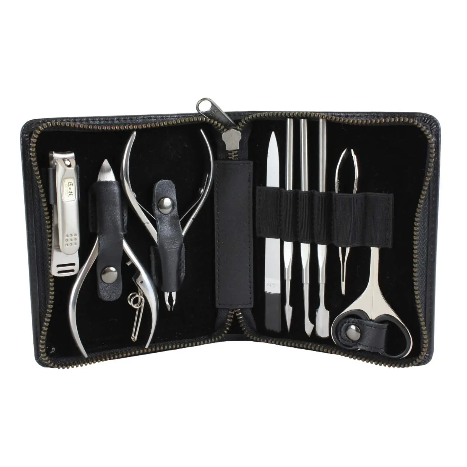 9-Piece Professional Grooming Kit for Men, High-Quality Tools for Hair and Beard Care