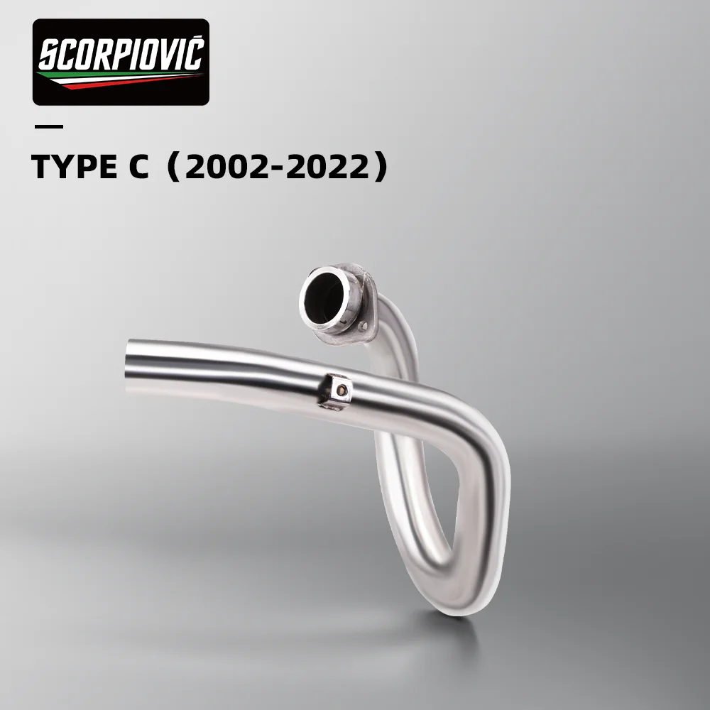 Motorcycle link pipe For Suzuki DRZ 400 2000-2022 DRZ400 S / SM DR-Z 400 DRZ400S Escape DRZ 400 exhaust drz400 link pipe