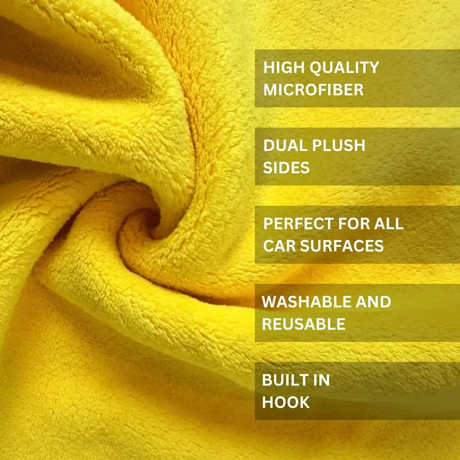1/10pcs Car Wash Microfiber Towel Car Cleaning Drying Cloth Care Cloth Microfiber Towel Car Microfiber Cloth Super Absorbent