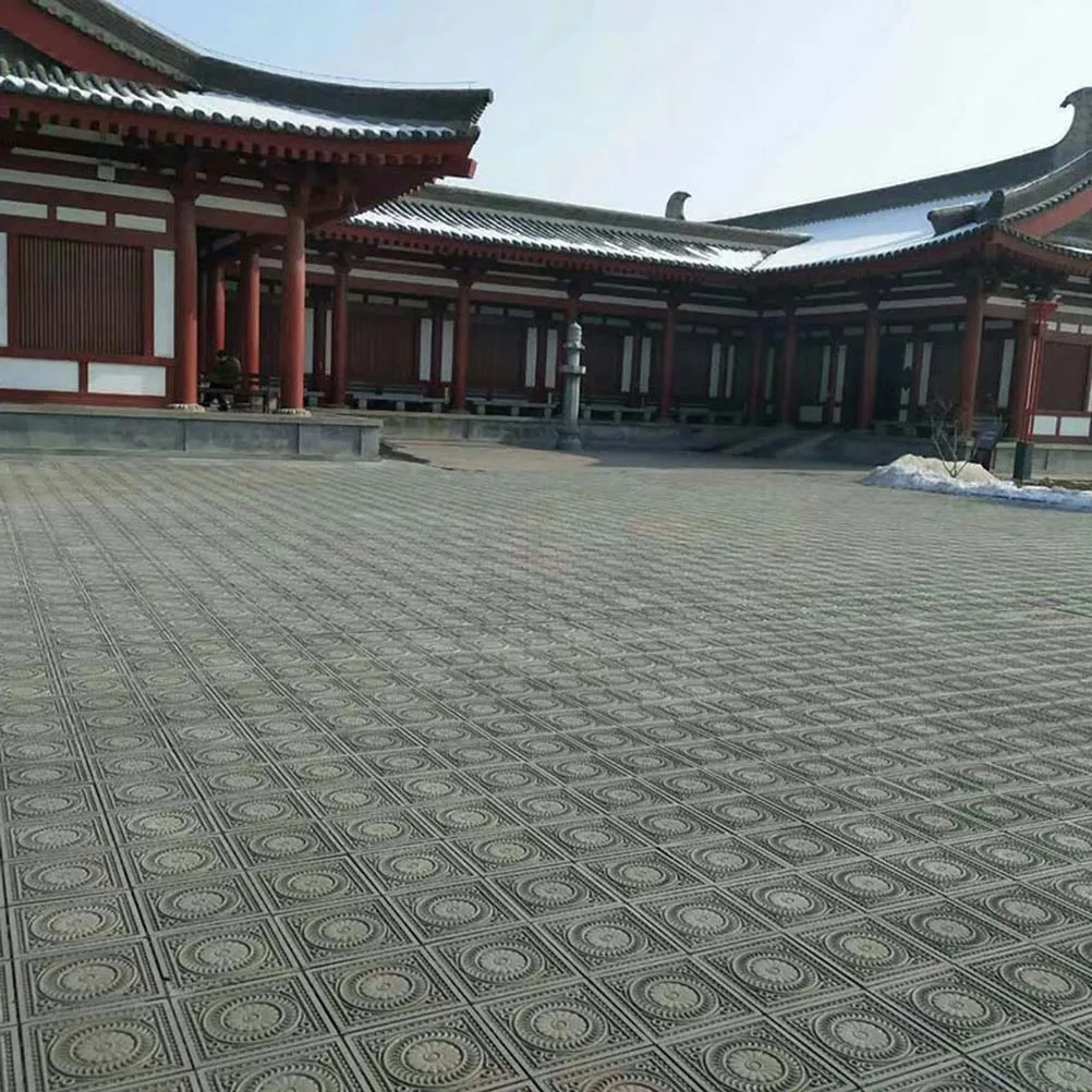 

32X32X6Cm Brick Mold Reusable Concrete Molds For Pavement Diy Garden Stepping Stone Paver Cement Pathway Craft Home Decor Art