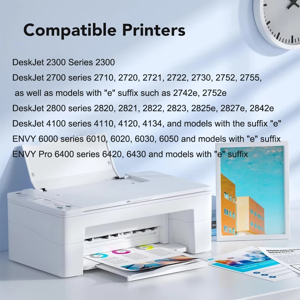 Einkshop Compatible 305XL For HP305 305 XL Ink Cartridge For HP DeskJet Printer 2700 2710 2721 2722 4120 4110 4130 1210 6010