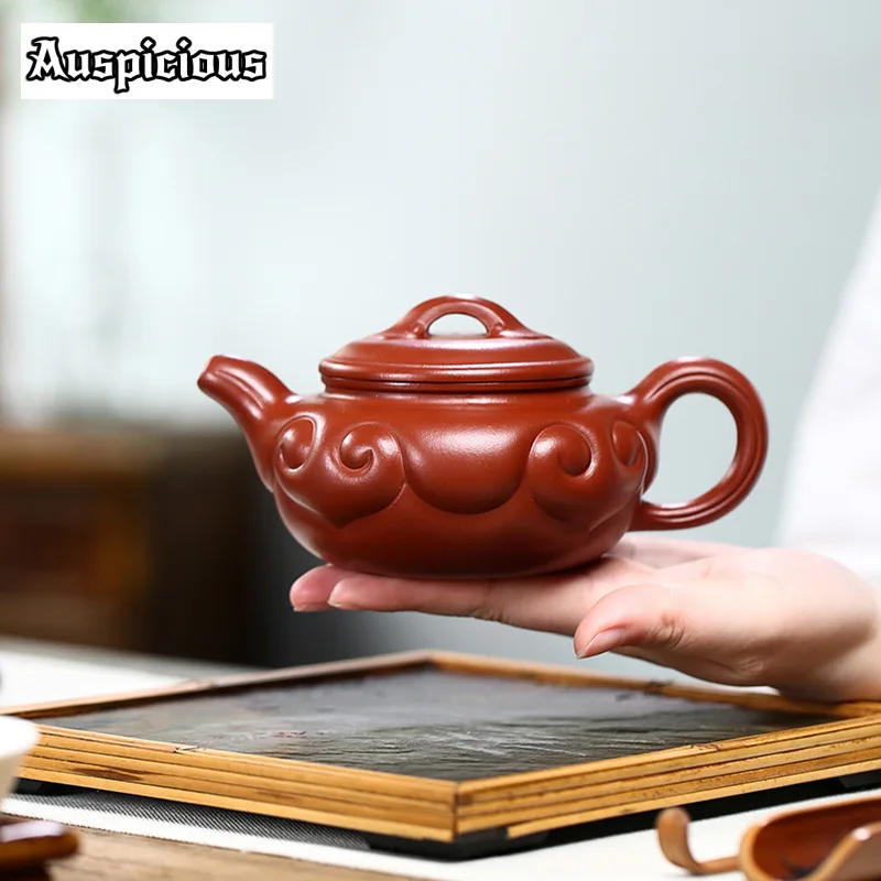 300ml High-end Yixing Purple Clay Teapot Beauty Kettle Famous Handmade Raw Ore Dahongpao Tea Pot Chinese Zisha Teaset Collection