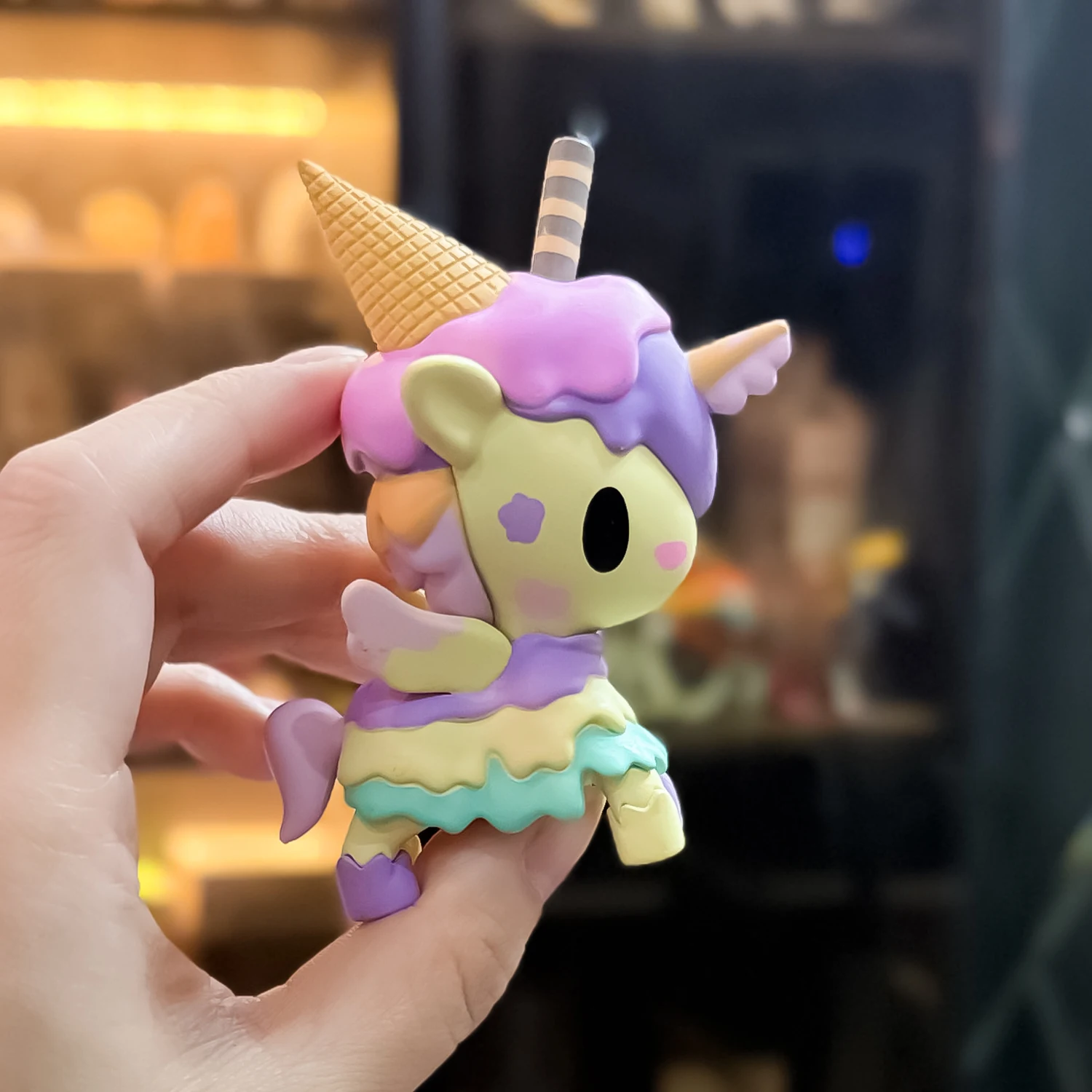 Rara scatola cieca cavallo unicorno rosa carino raccogliere figure giocattolo Caja Ciega Unicorno raro regalo per bambini giocattolo sciolto regalo di Natale Y251119