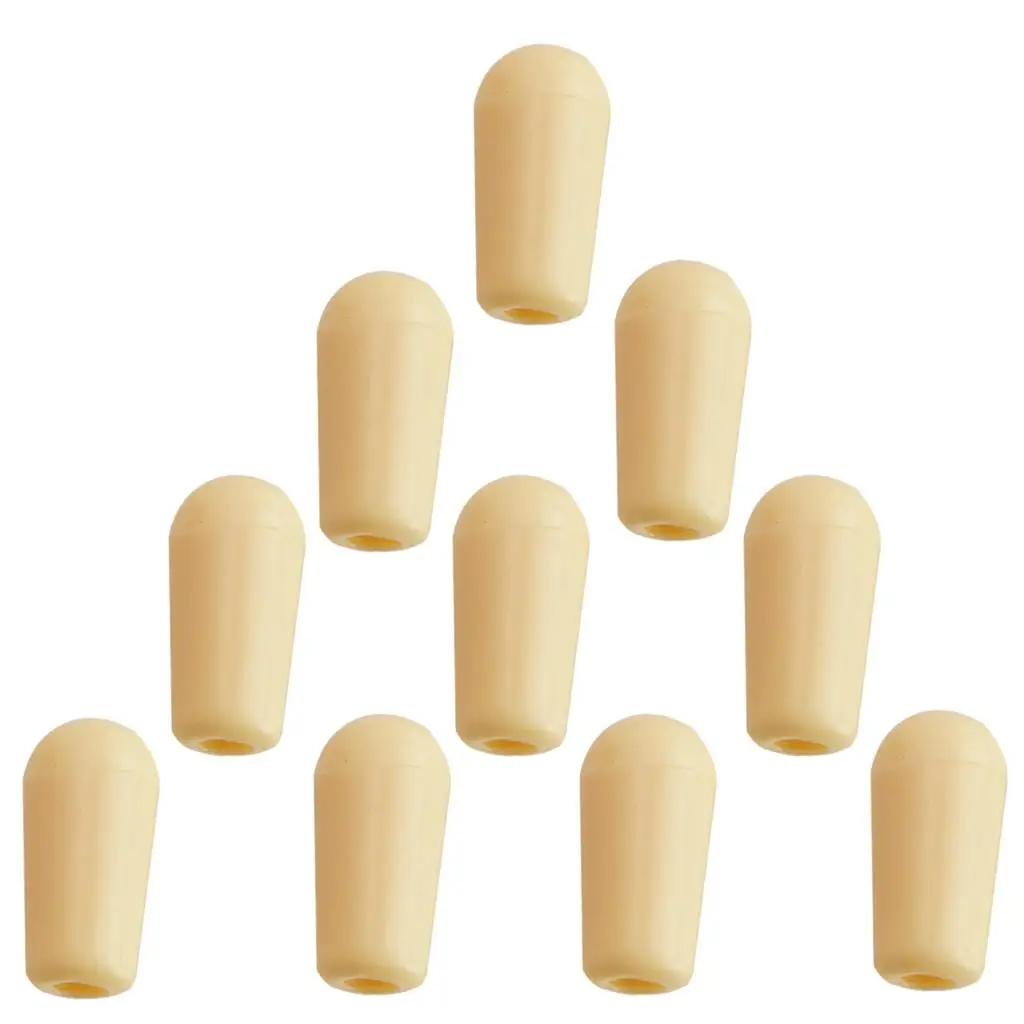 Plastic Toggle Cap 3 Way Switch Tips Knobs for LP EPI Electric Guitar Internal Thread 4mm Set