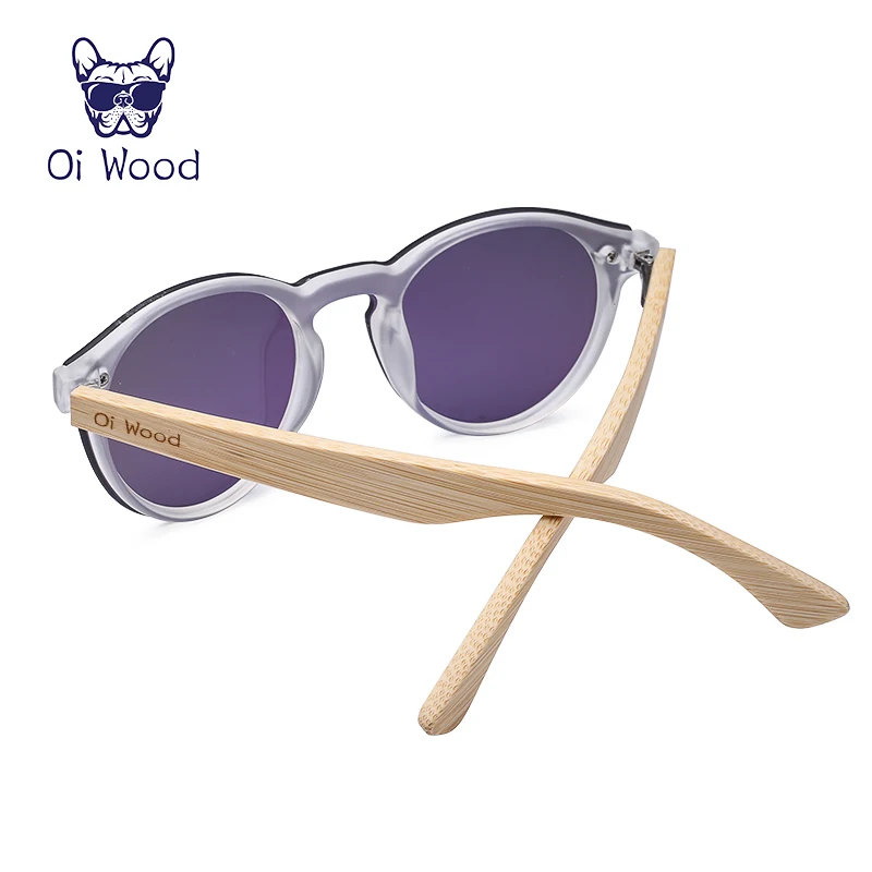 Oi Wood Polarized Bamboo Sunglasses Multi Color Uv Sun Glasses Driving Wind Lenses Trend Ladies Outdoor Personality Sunglasses