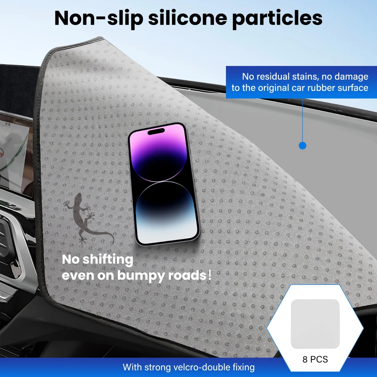 Dashboard Cover Mat for Subaru Outback 2020 2021 2022 2023 2024 2025 Accessories Sunshade Glare UV Rays Protector Interior - view 5