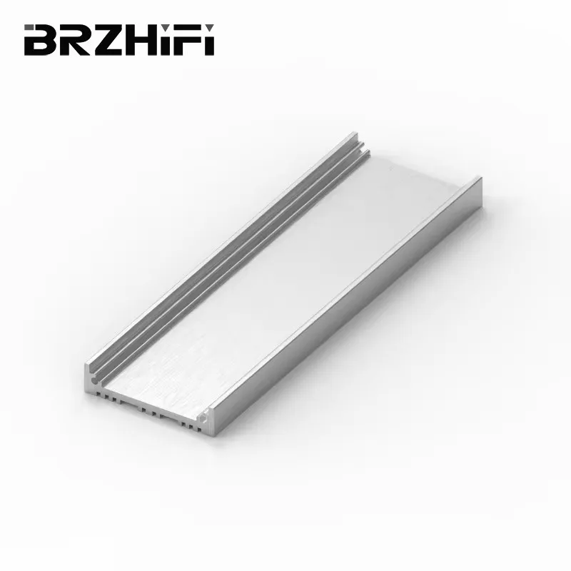 131 Customized 6061 Slot Aluminum Heat Sink Extrusion Frame Profile Amp Enclosure Panel Sliding Windows And Doors LED Base