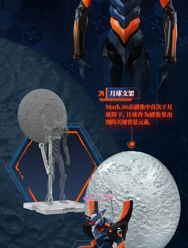 Original Blokees Evangelion Production Model‑02 TV Version & Evangelion Mark.06 Legend Edition Movable Robot Anime Figure Toys