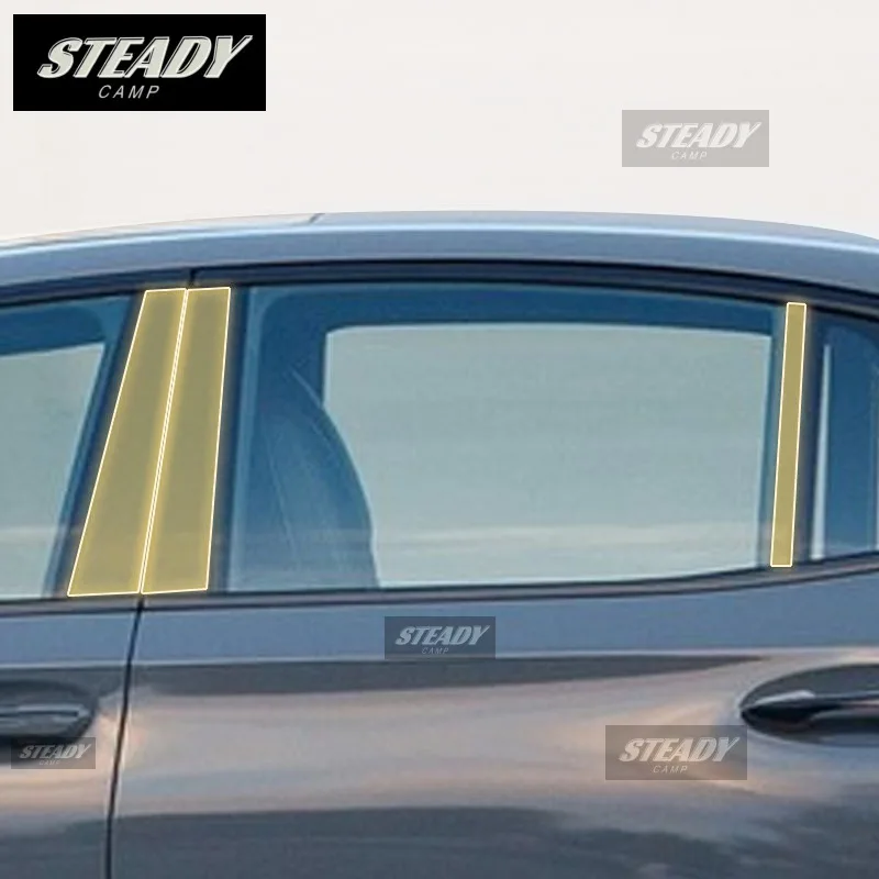 

Pre cutting Car Exterior Body BC Window pillar PPF paint protection film TPU scratch film For Lexus LS 500 600 2017-2024