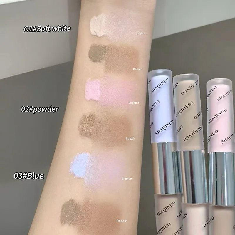 ダブルヘッドノーズシェーディング輪郭形成ブライトニングスティック液体ナチュラル防水グレーがかったブラウントーンフェイス輪郭ブライトニングメイクアップ