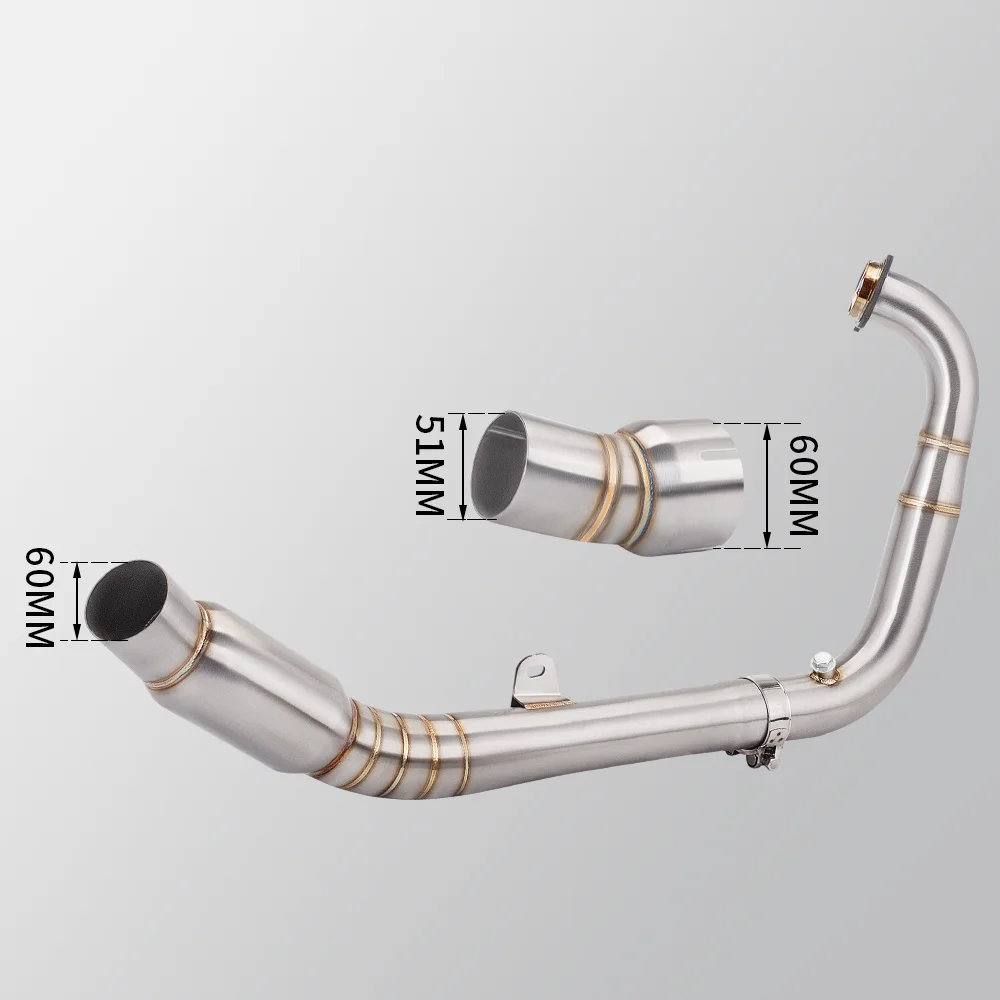 Exhaust system for motorcycle,Cross-Country racing exhaust pipe, Racing Line,Original position, for Kovemoto 450 Rally