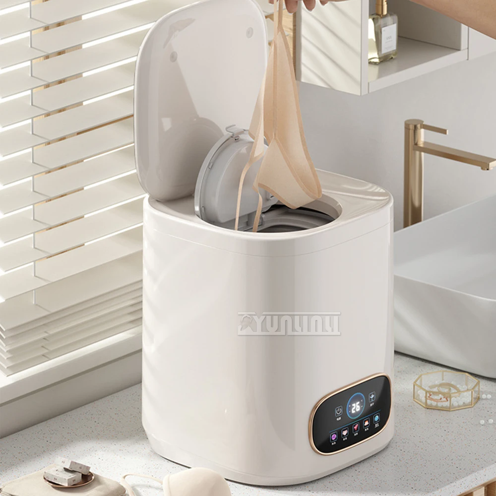 آلة الغسيل والتجفيف الأوتوماتيكية المتكاملة ، غسالة الملابس الداخلية المنزلية المحمولة
