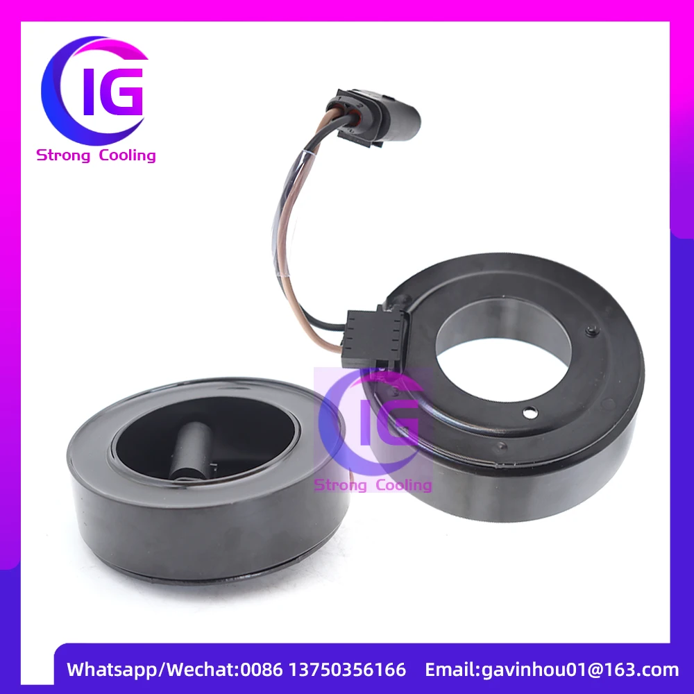 

New SD6V12 AC Compressor Clutch Coil For Volkswagen Audi Skoda Seat 6RF820803A 6RD820803D 1S0820803A 1S0820803B 1S0820803C