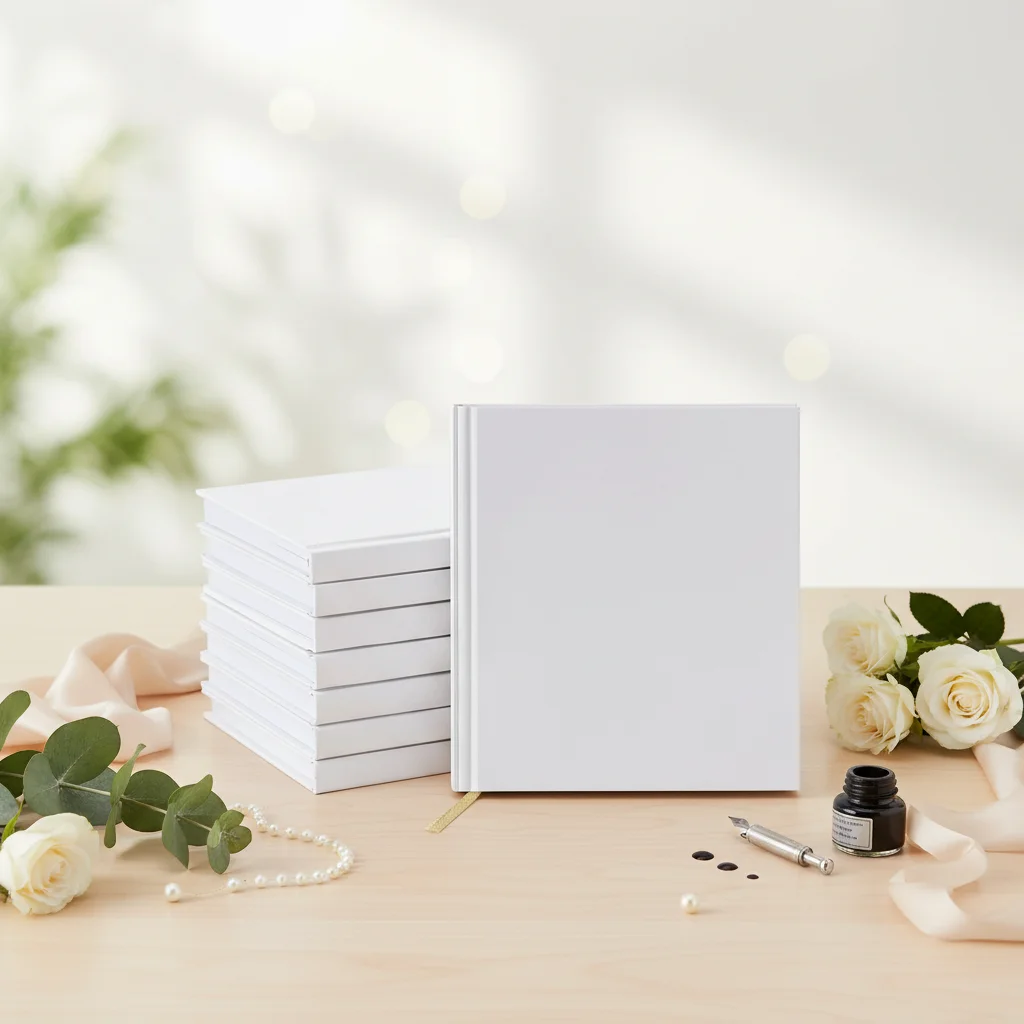 120 페이지 하드커버 웨딩 방명록 빈 페이지 DIY - Personalized Guest Book 리뷰 및 가격