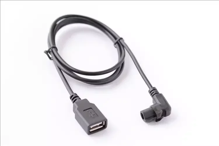 Fits For VW Touran Tiguan RCD510+ RCD310 Aux Audio Cable 4Pin CD Changer Player Adapter Car Aux Usb Cable