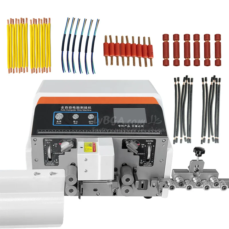 

LY 820S 0,1-6 мм2 Двойные провода с сенсорным экраном Автоматическая высокоскоростная машина для зачистки и резки Длина спереди 0-30 мм