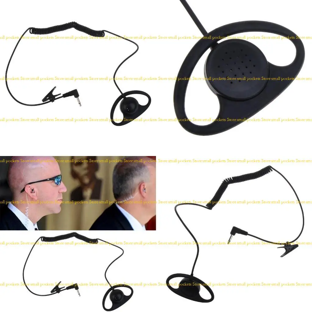 

R1WD портативные наушники для наушников Walkie-Talkie 3,5 мм наушники подходят для радио