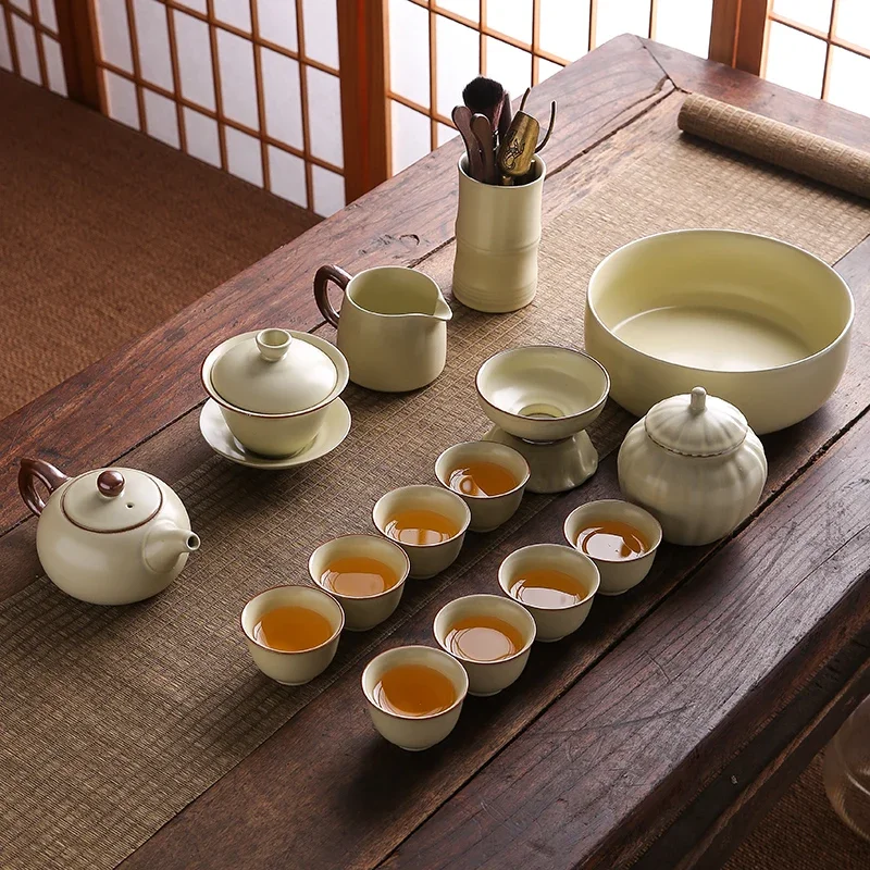 a*-Serving Valet Tea Tray Ceramic Accessories Living Room Tableware Coasters Tea Tray Hospitality Chinese Home Products/.