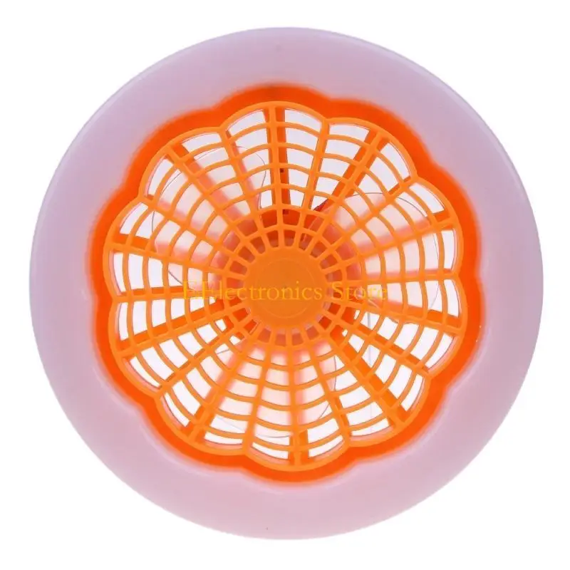 مروحة سقف B03C مع أضواء LED E27 30 وات جهاز تحكم عن بعد صامت 9 بوصة مراوح مصباح داخلي صغير لغرفة النوم وغرفة المعيشة والمكتب #4