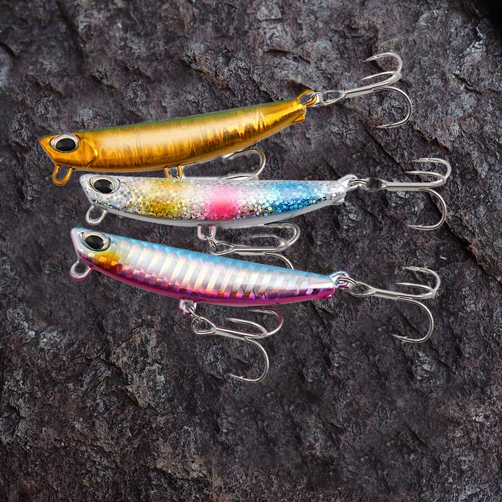 YUCONG 1PX Metal Jigs Spinning Lure 10g-60g Sea Fishing Bait Trolling Jigging Wobbler Laser Cover Drager lurre cebos fisching