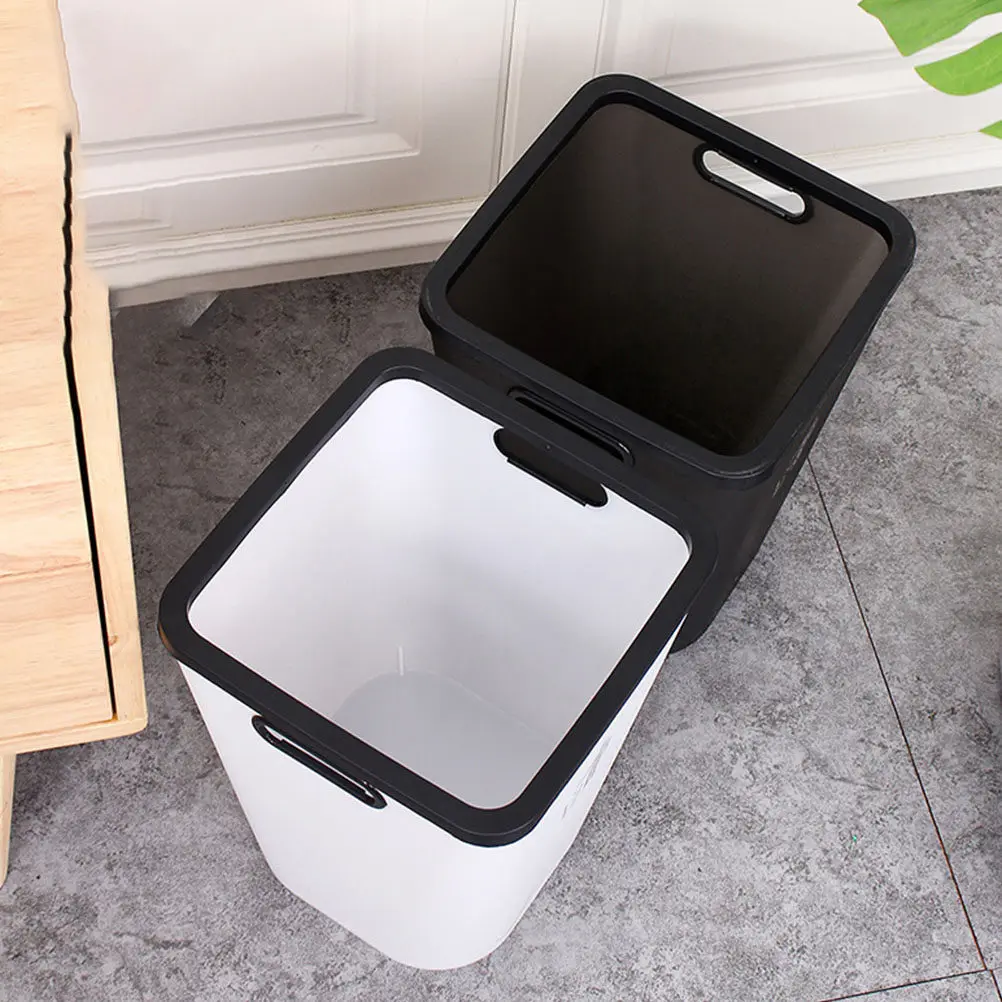 

Маленькая пластиковая мусорная корзина из ПП, компактная и легкая, для дома и офиса, контейнер для мусора для кухни, ванной, гостиной, для хранения отходов