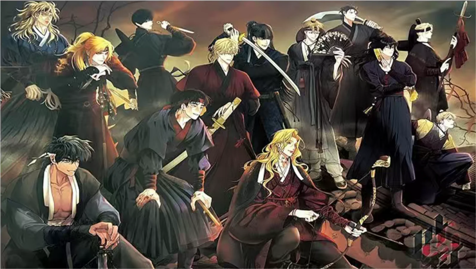 NEW Lezhin 2025 2024 Calendar Poster 2023 Black Rabbit Poster